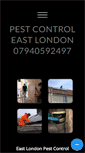 Mobile Screenshot of pestcontrolineastlondon.com